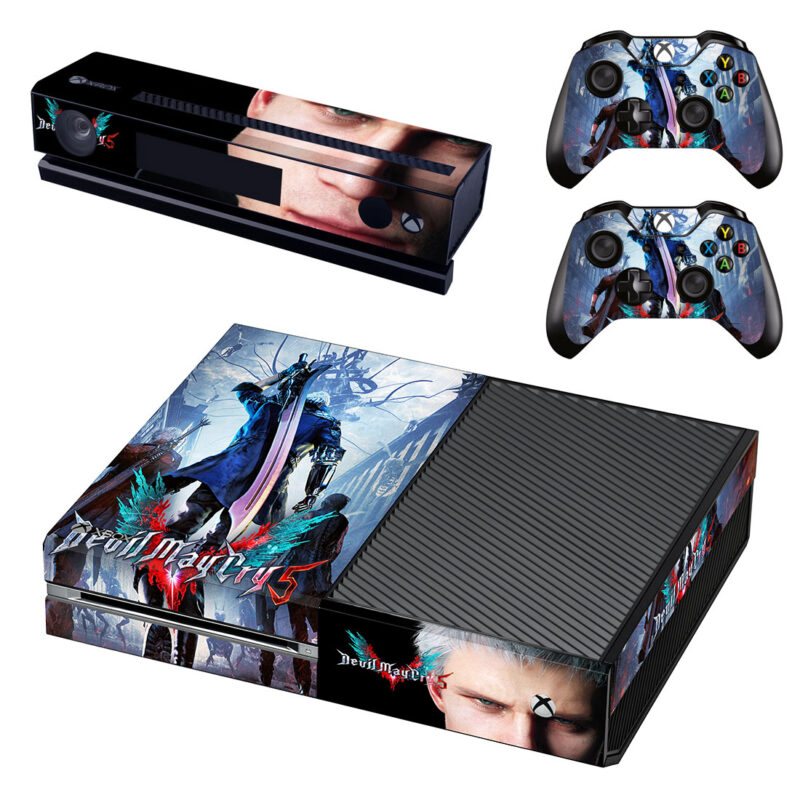 Devil May Cry 5 Game Skin Sticker For Xbox One Design 4