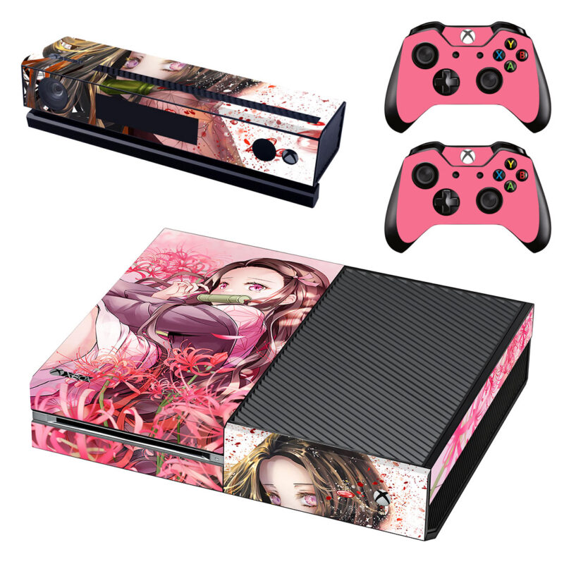 Demon Slayer: Kimetsu No Yaiba Xbox One Skin Sticker Design 4