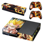 Dragon Ball Z Xbox One Skin Sticker Design 1
