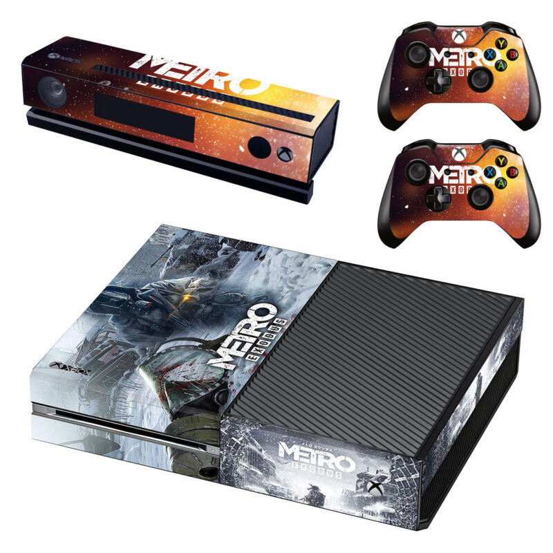 Metro Exodus Game Skin Sticker For Xbox One Design 1