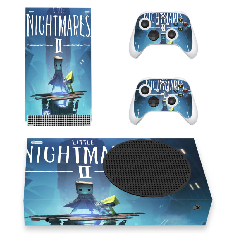 Little Nightmares II Game Skin Sticker For Xbox Series S And Controllers Design 1