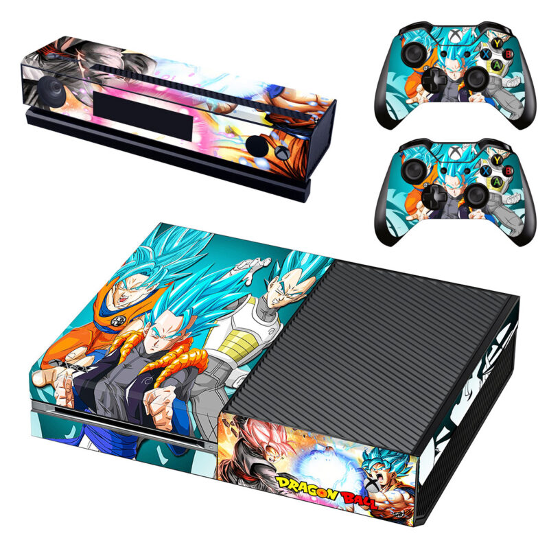 Dragon Ball Anime Goku Vegeta And Gogeta Xbox One Skin Sticker