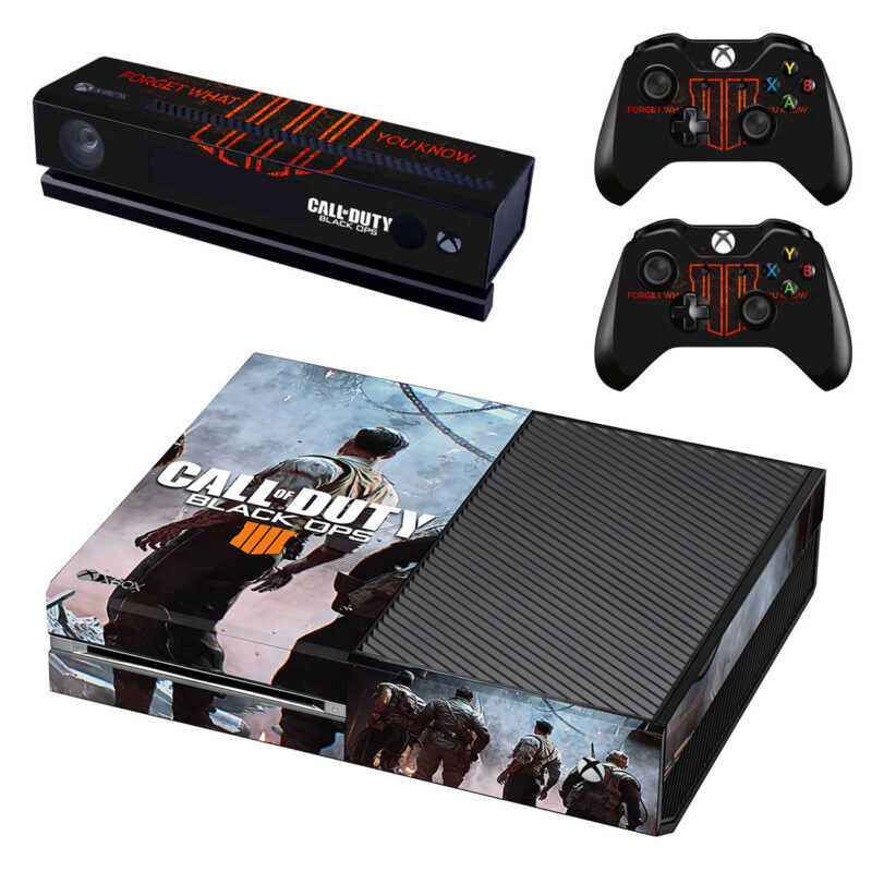 Call Of Duty: Black Ops 4 Game Skin Sticker For Xbox One Design 2