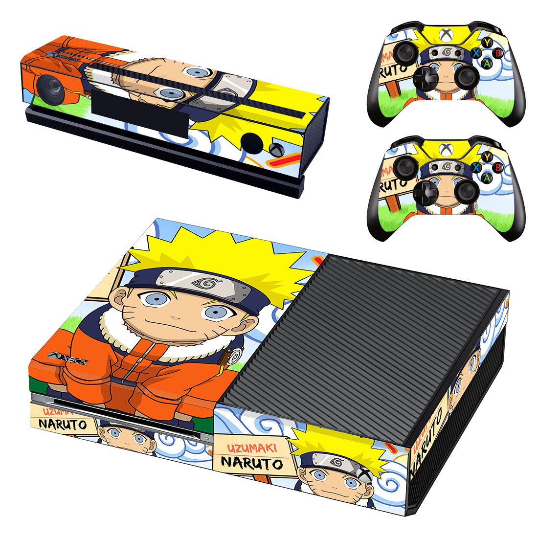 Naruto Uzumaki Xbox One Skin Sticker Design 1