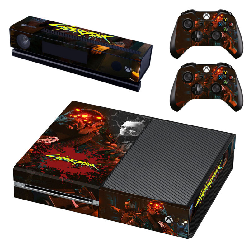 Cyberpunk 2077 Game Skin Sticker For Xbox One Design 3