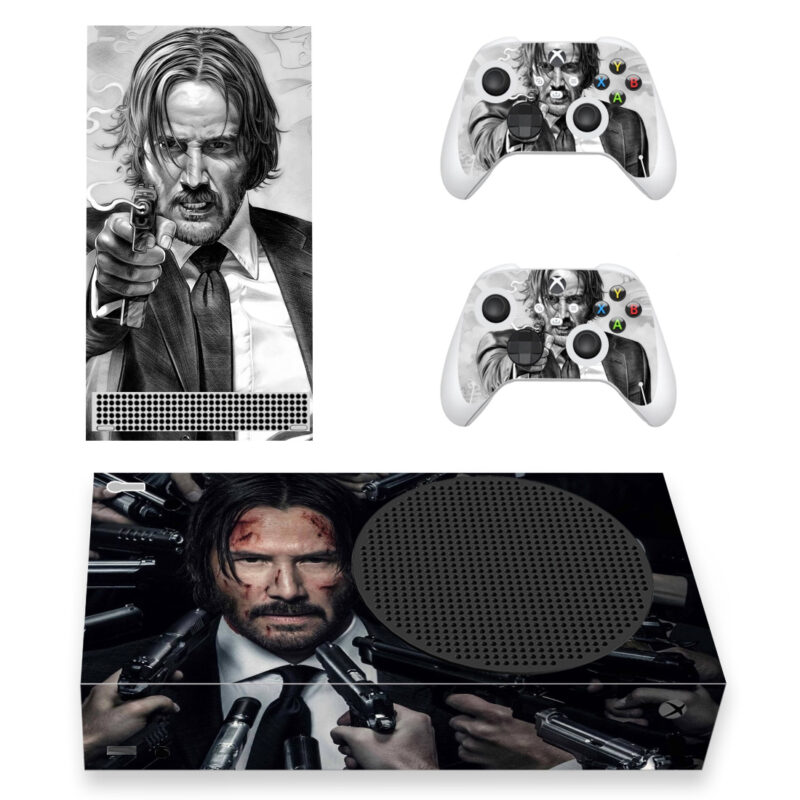 John Wick Skin Sticker For Xbox Series S And Controllers