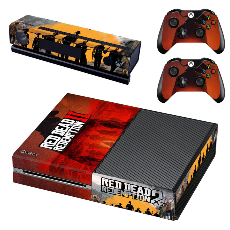 Red Dead Redemption II Game Skin Sticker For Xbox One