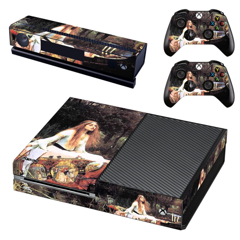 The Lady Of Shalott Painting Xbox One Skin Sticker