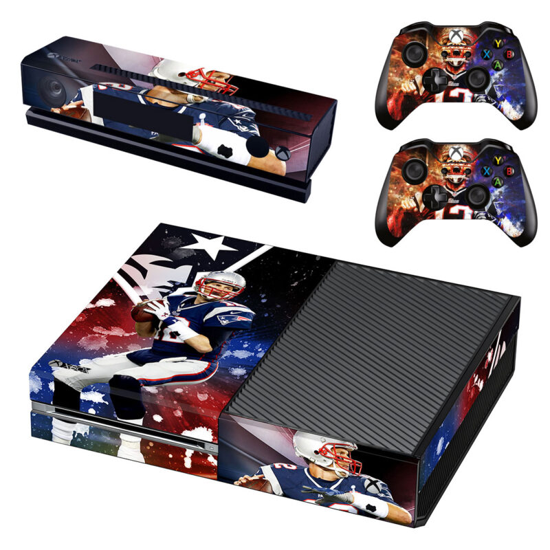 NFL Tom Brady Skin Sticker For Xbox One