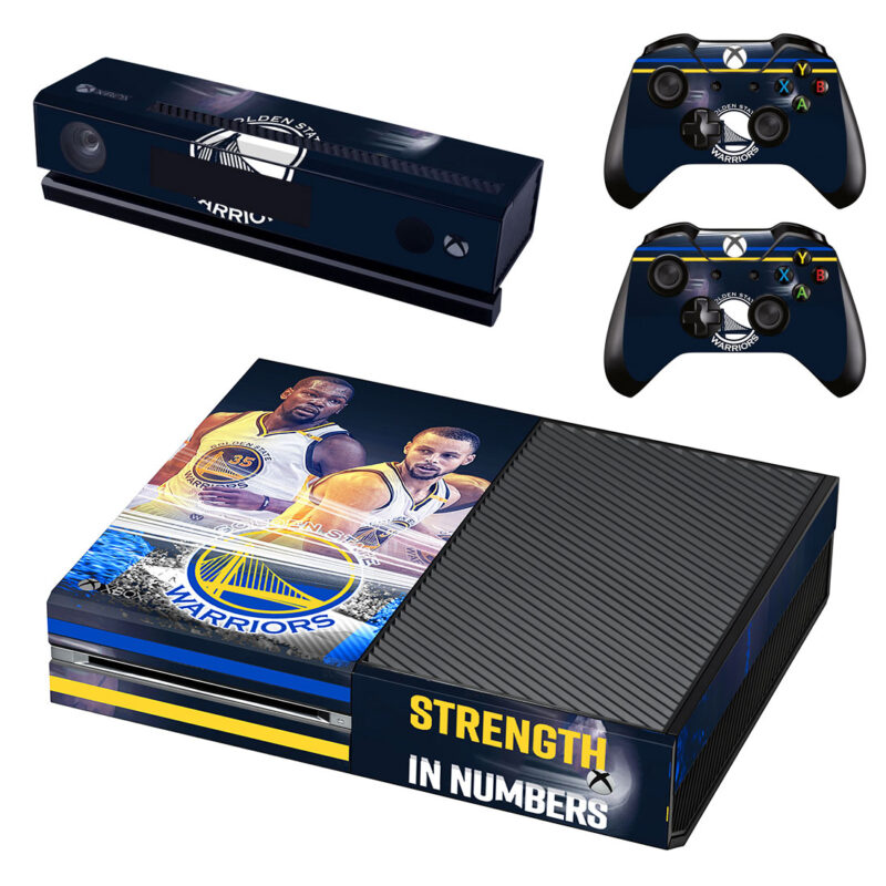 Golden State Warriors And Strength In Numbers Xbox One Skin Sticker