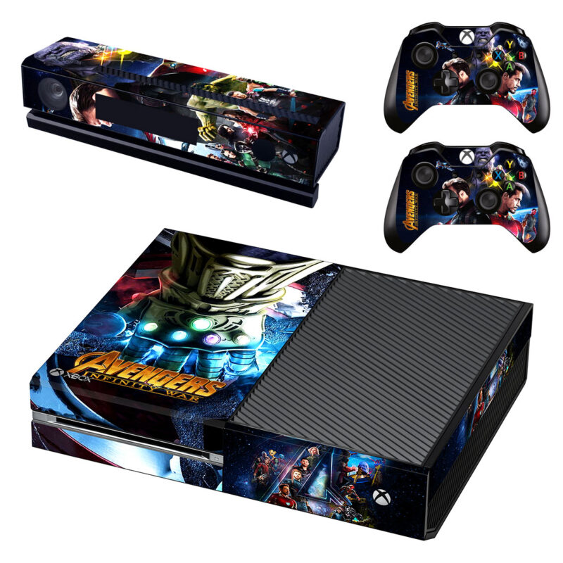 Avengers: Infinity War Xbox One Skin Sticker Design 7