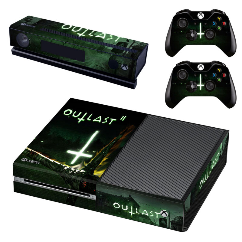 Outlast II Game Skin Sticker For Xbox One