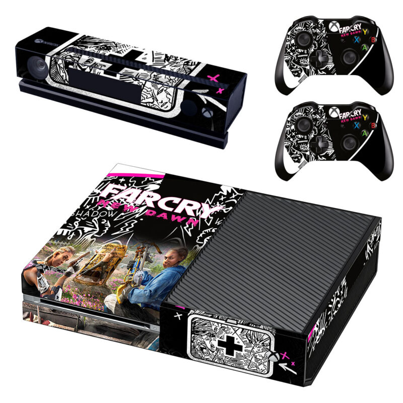 Far Cry New Dawn Game Skin Sticker For Xbox One Design 1