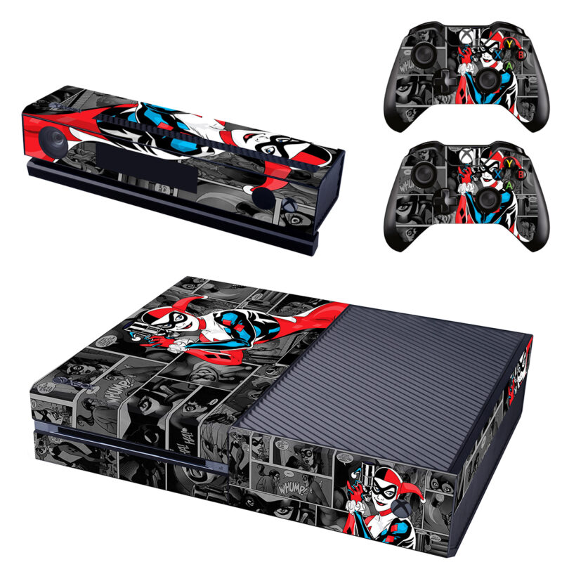 Harley Quinn Art Xbox One Skin Sticker