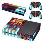 FC Barcelona Mes Que Un Club And Lionel Messi Xbox One Skin Sticker