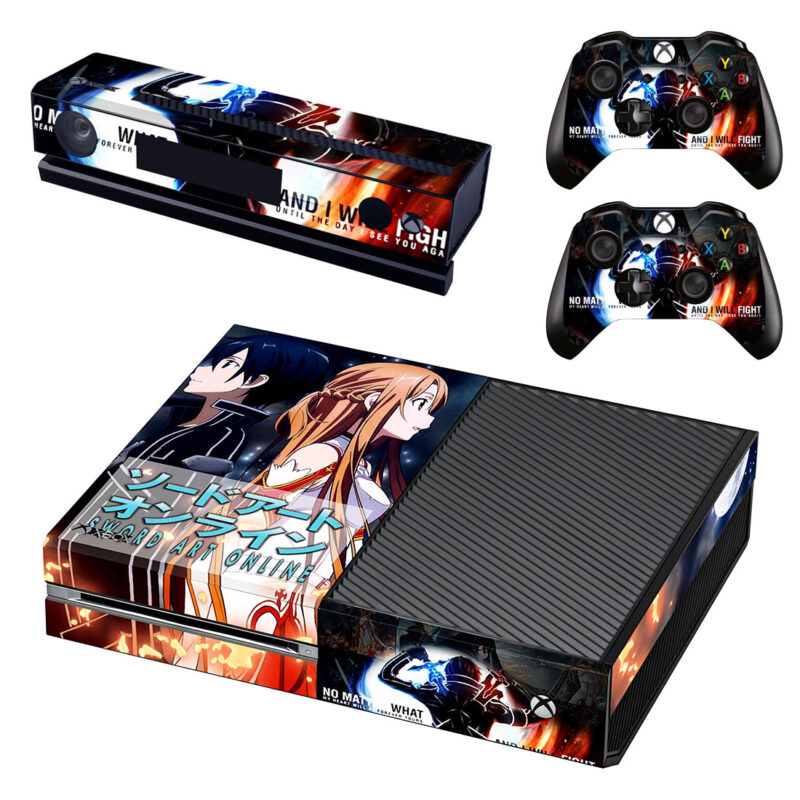 Sword Art Online Series Skin Sticker For Xbox One Design 4