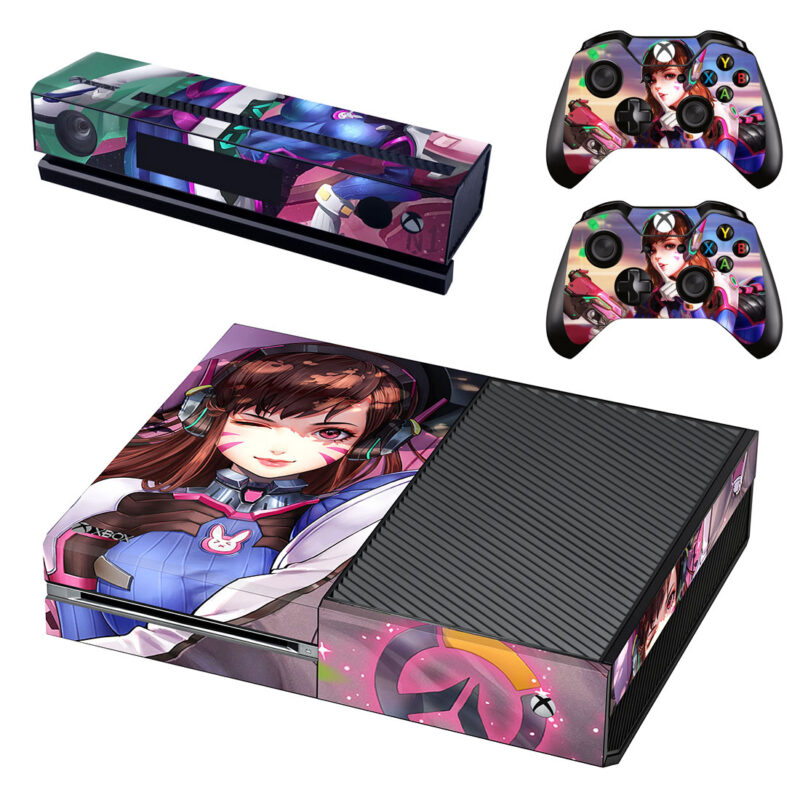 Overwatch D.Va Skin Sticker For Xbox One Design 2