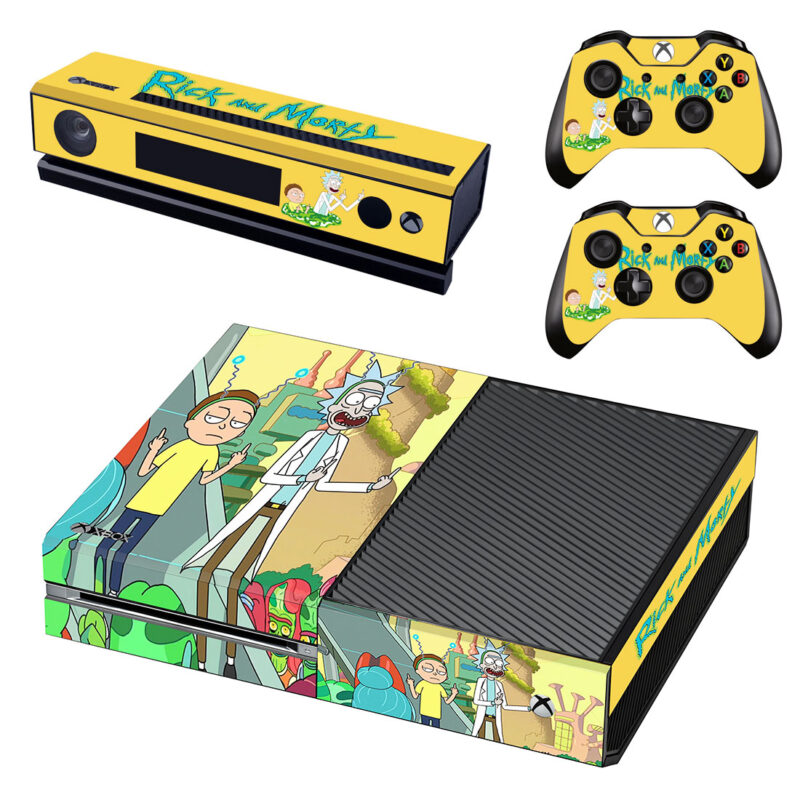 Rick And Morty Skin Sticker For Xbox One Design 1