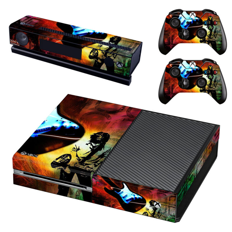 Music Punk Rock N Roll Poster Xbox One Skin Sticker