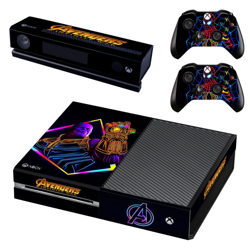 Avengers: Infinity War Xbox One Skin Sticker Design 6