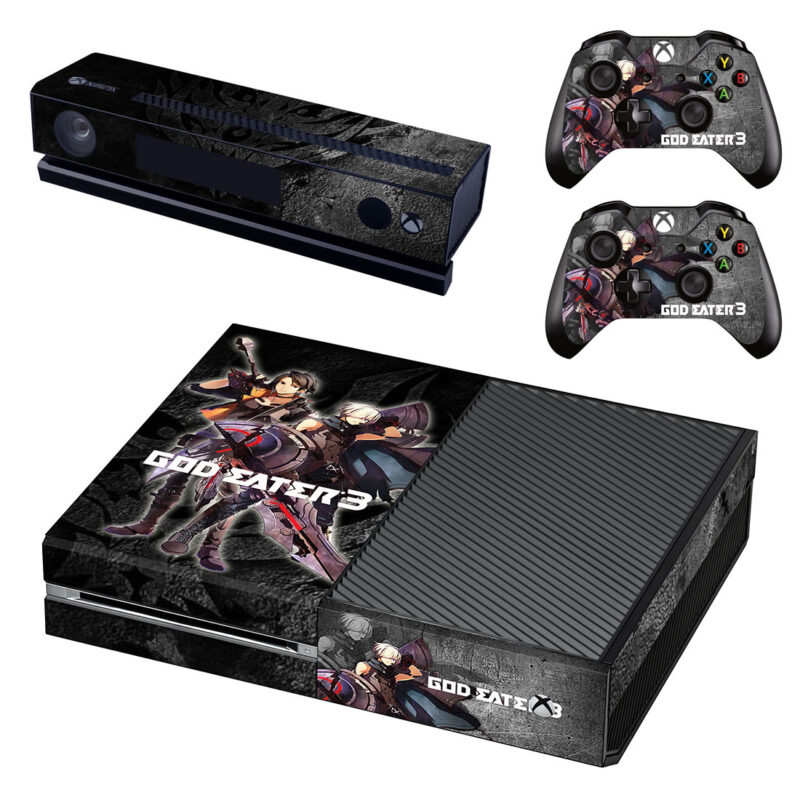 God Eater 3 Game Xbox One Skin Sticker Design 3