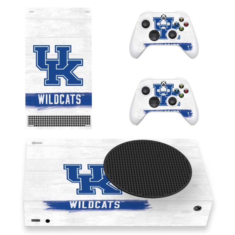 Kentucky Wildcats Football Skin Sticker For Xbox Series S And Controllers