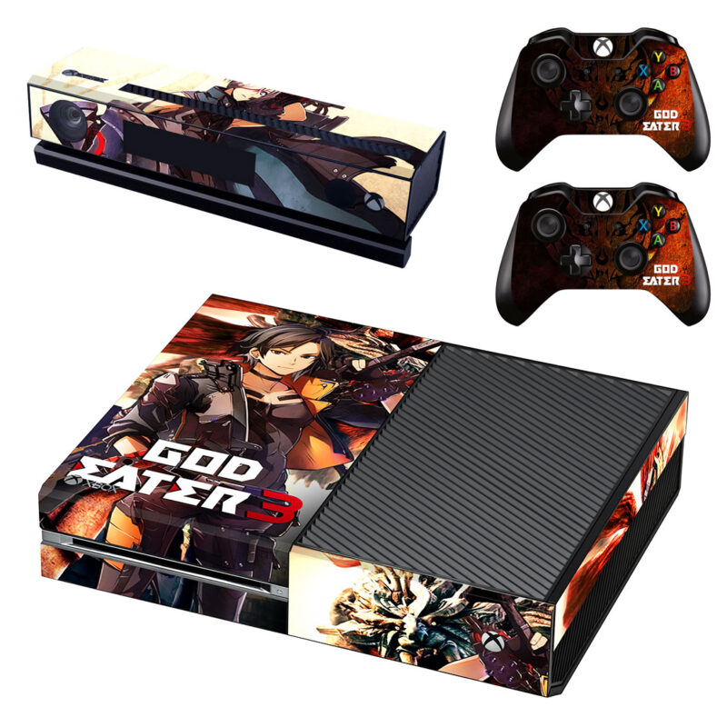 God Eater 3 Game Xbox One Skin Sticker Design 2