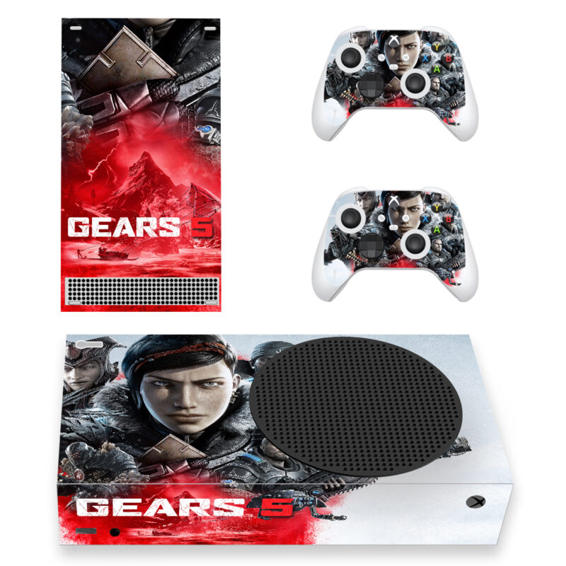 Gears 5 Game Skin Sticker For Xbox Series S And Controllers