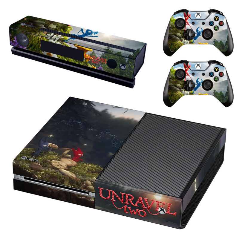 Unravel Two Game Xbox One For Skin Sticker