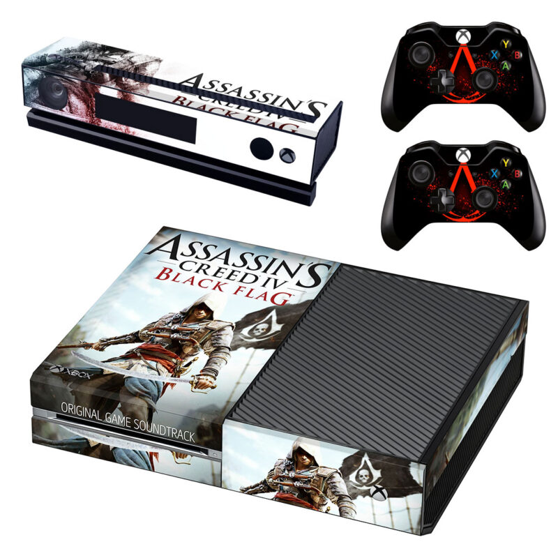 Assassin's Creed IV: Black Flag Game Xbox One Skin Sticker Design 1