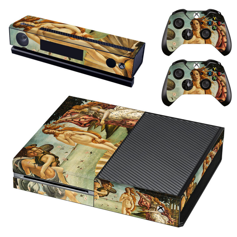 The Birth Of Venus Xbox One Skin Sticker