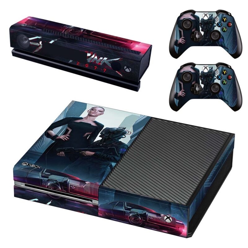 Cyberpunk 2077 Game Skin Sticker For Xbox One Design 6