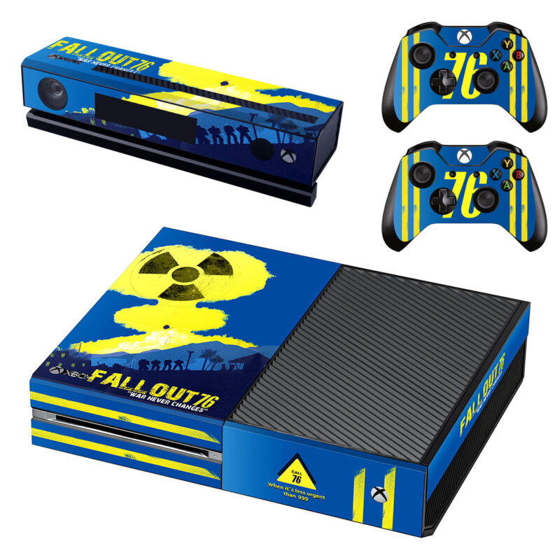 Fallout 76 "War Never Changes" Skin Sticker For Xbox One