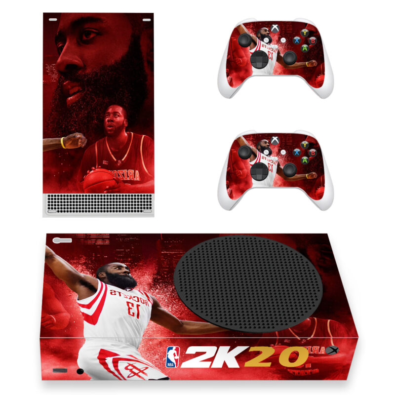 NBA 2K20 James Harden Skin Sticker For Xbox Series S And Controllers