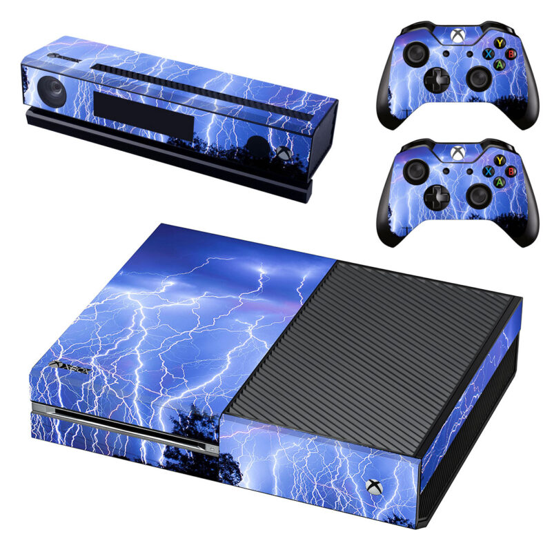 Lightning Strikes Xbox One Skin Sticker