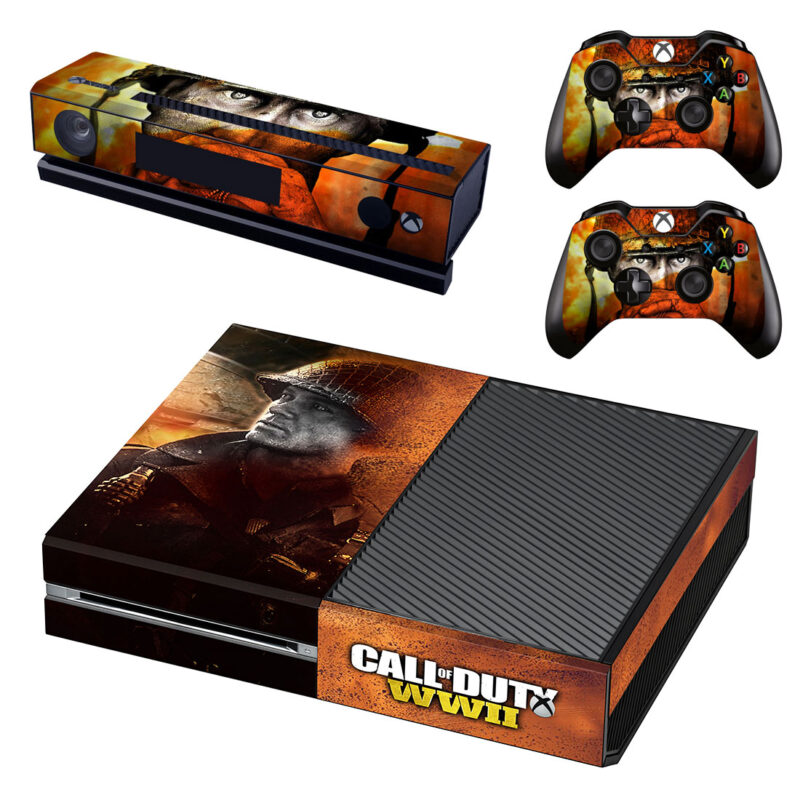 Call Of Duty: WWII Game Xbox One Skin Sticker Design 5