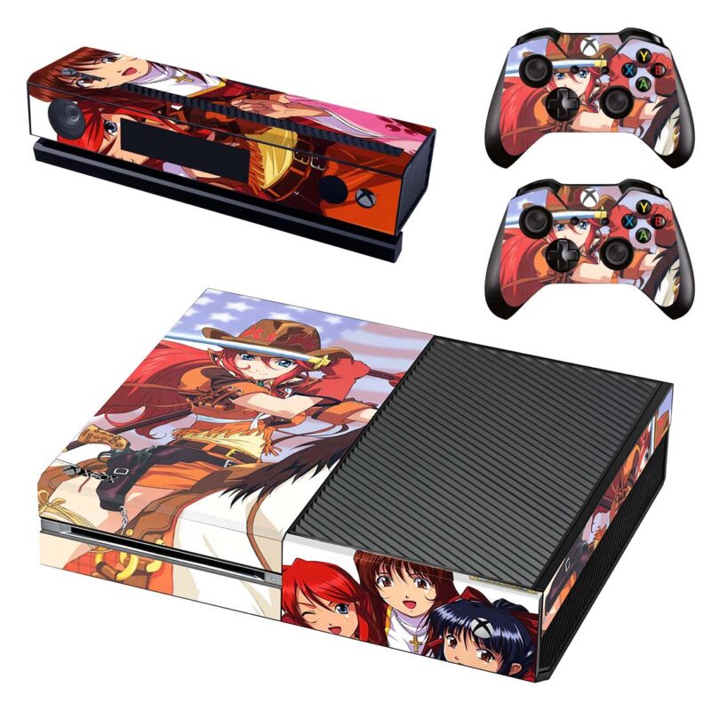 Sakura Wars: So Long, My Love Skin Sticker For Xbox One