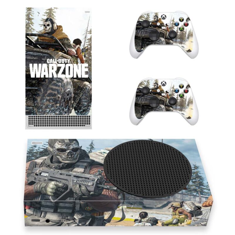 Call Of Duty: Warzone Game Skin Sticker For Xbox Series S And Controllers