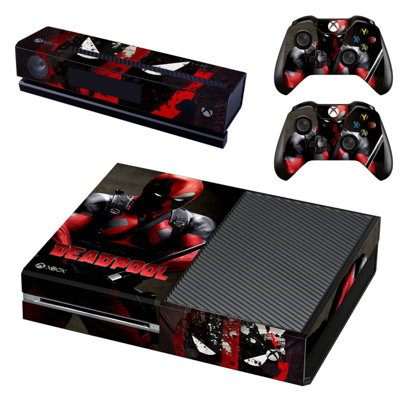 Deadpool Xbox One Skin Sticker Design 1