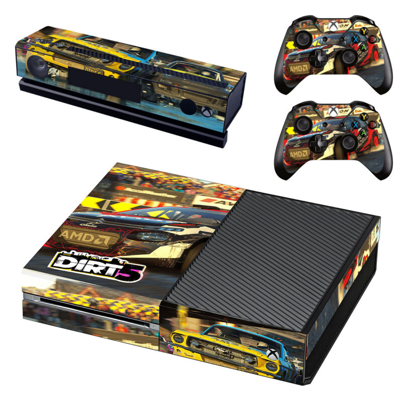 Dirt 5 Game Xbox One Skin Sticker Design 3