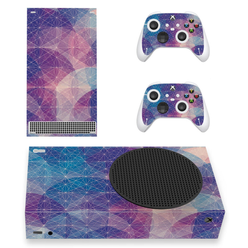 Gorgeously Geometric Retina Skin Sticker For Xbox Series S And Controllers