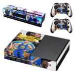 Golden State Warriors Art Xbox One Skin Sticker