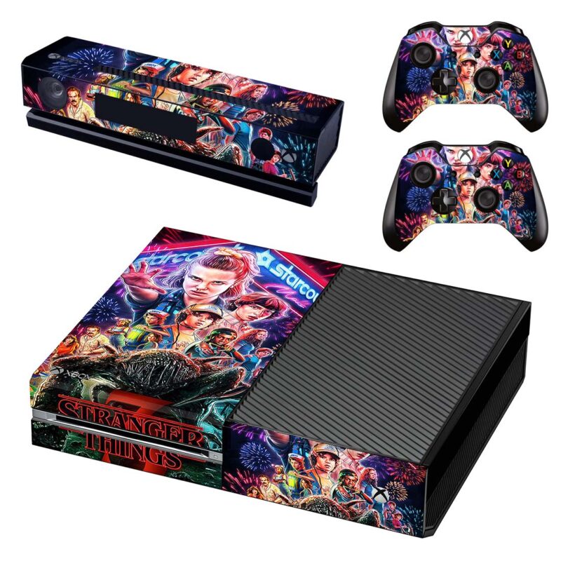 Stranger Things Xbox One Skin Sticker Design 5