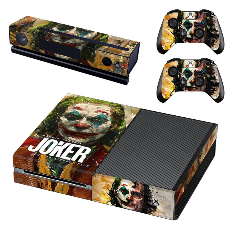 Joaquin Phoenix Joker Put On The Happy Face Skin Sticker For Xbox One