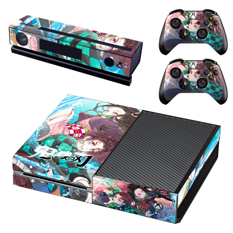 Demon Slayer: Kimetsu No Yaiba Xbox One Skin Sticker Design 2