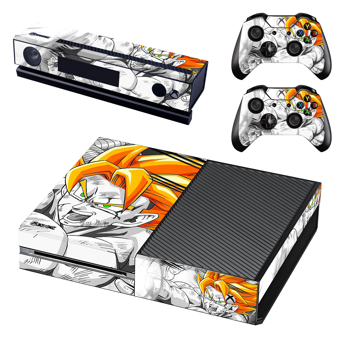 Super Saiyan Son Goku Dragon Ball Z Skin Sticker For Xbox One