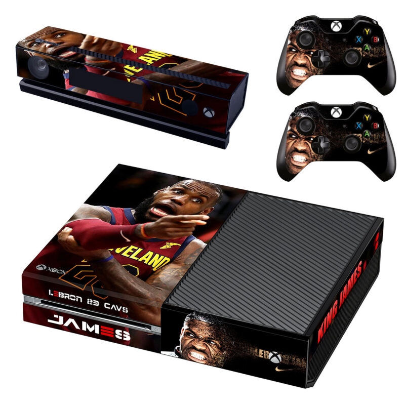 Cleveland Cavaliers Lebron James Skin Sticker For Xbox One