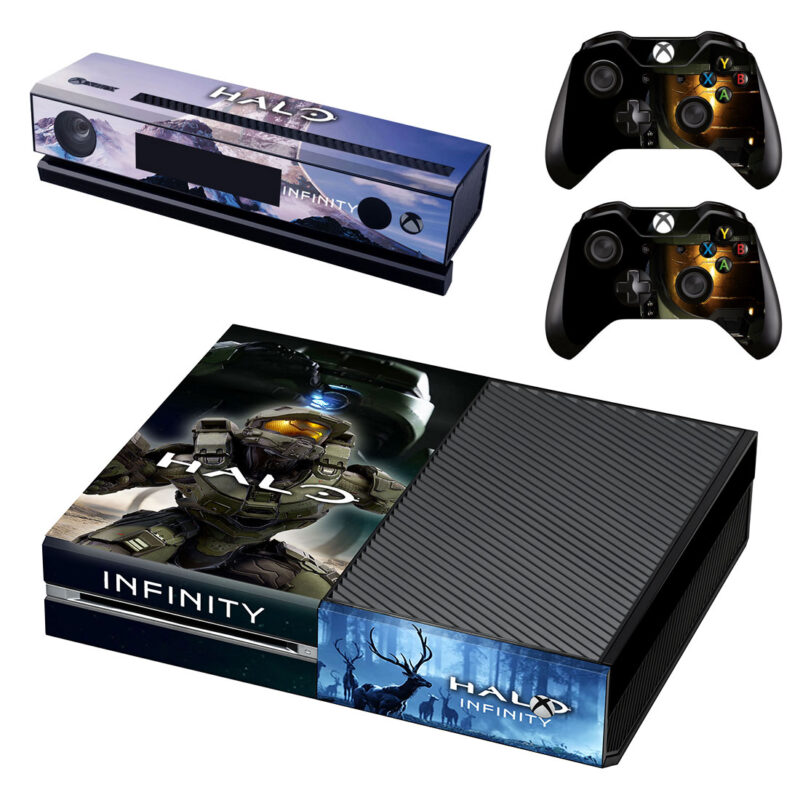 Halo Infinite Game Skin Sticker For Xbox One Design 1