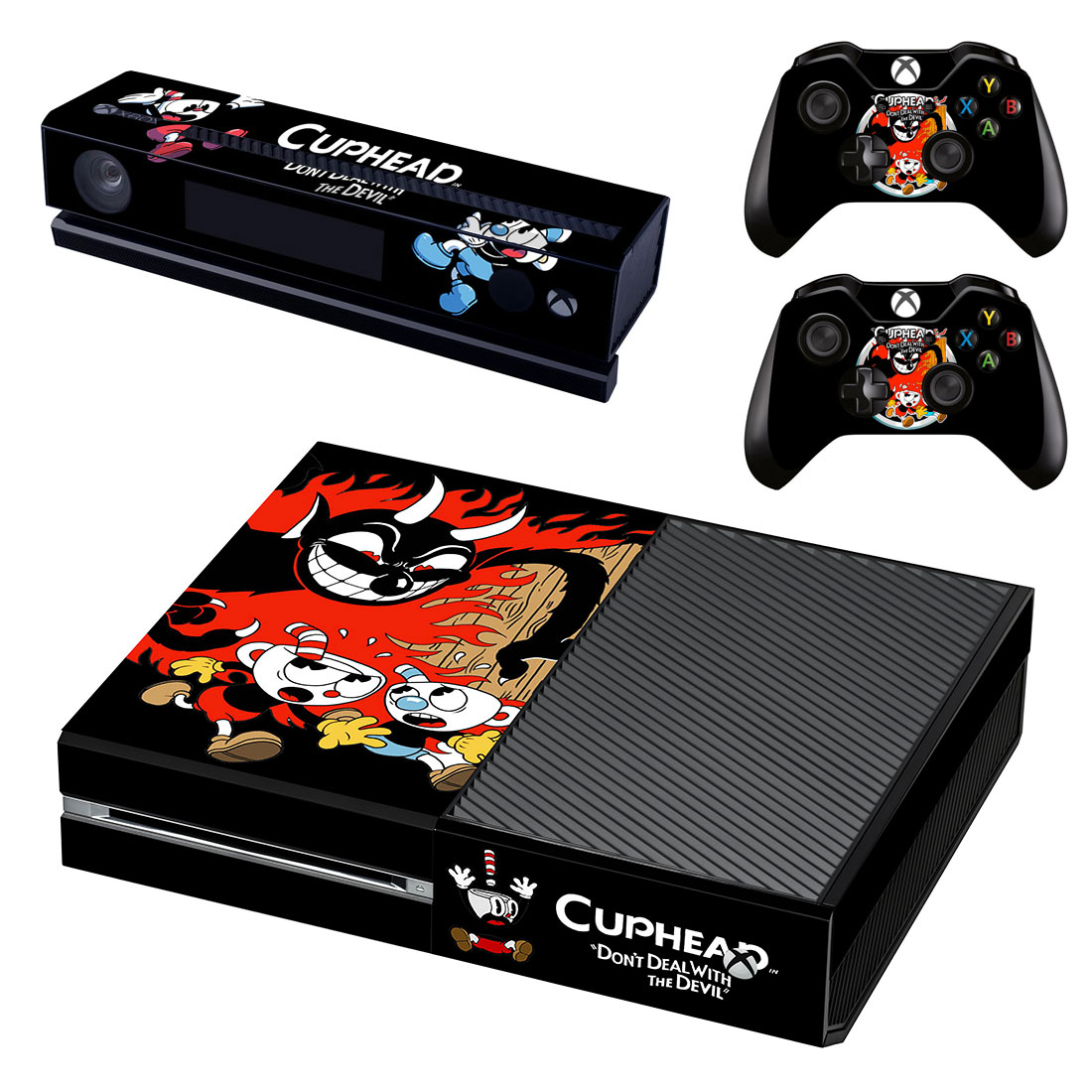 Cuphead Don't Deal With The Devil Xbox One Skin Sticker Design 3