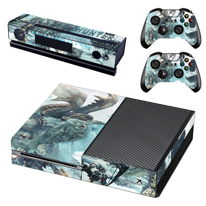 Monster Hunter World: Iceborne Game Skin Sticker For Xbox One